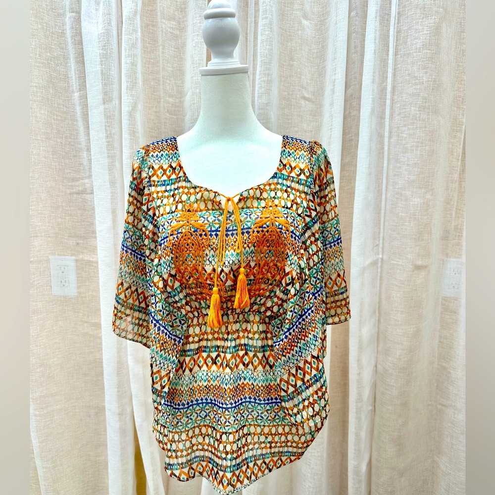 Joy Joy | S | Colorful Blouse